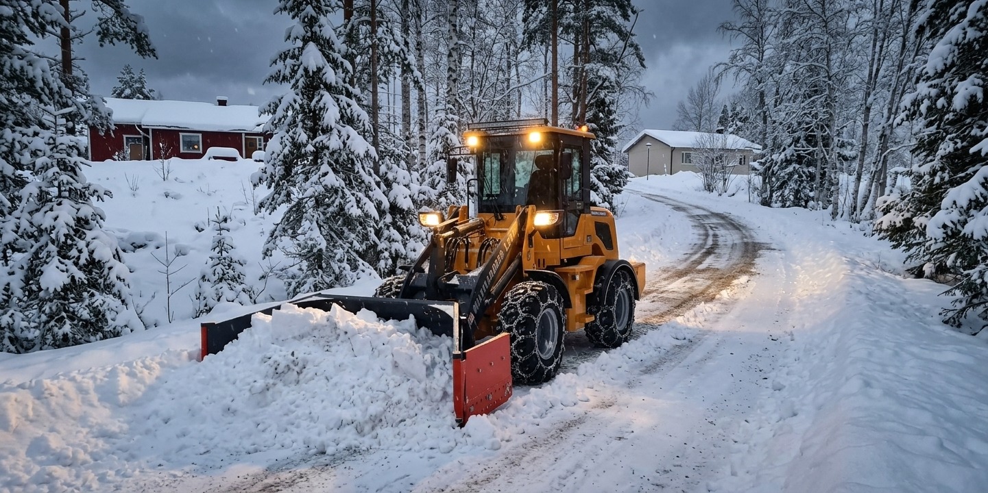 Snöröjning Hammerdal