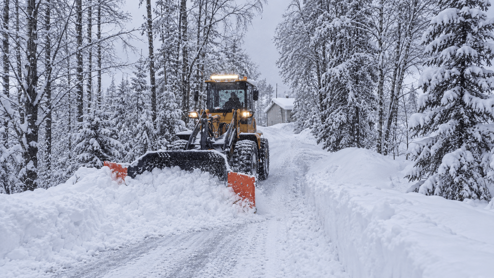 Snöröjning Jämtland